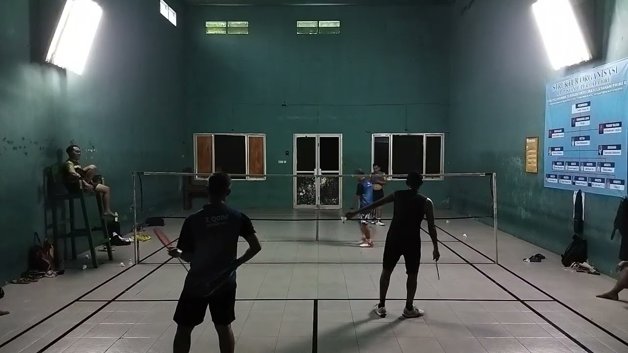 @PBUINKdr  ||  Partai Uji Coba Ketangkasan Pebulu Senior vs Pebulu Yunior.... Rame niich