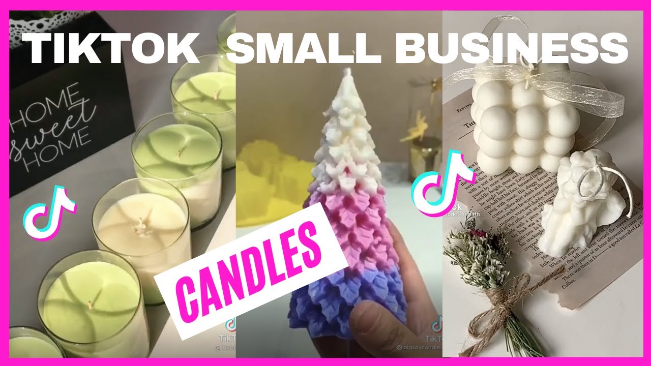 Candle Making! Small Business TikTok Compilation 2021 Packaging