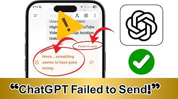 ChatGPT Failed to Send Message | Hmm Something Went Wrong Error Fix (2025)