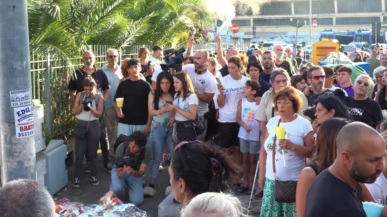 LIVE Roma, fiaccolata in memoria di Michelle Causo nel quartiere Primavalle: diretta video