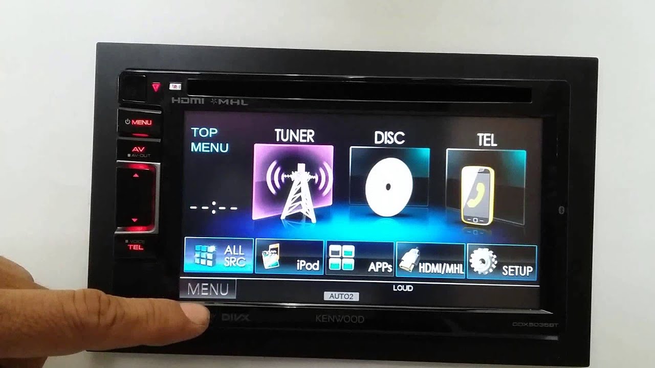 Demo Kenwood Ddx 5035bt Tv Double Din Mobil Multimedia