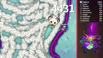 Snake.Io 🐍 HOW TO CIRCLE AND KILL TOP 01 SNAKE THE MAP! 🐍 Epic Snake.Io Gameplay 🐍