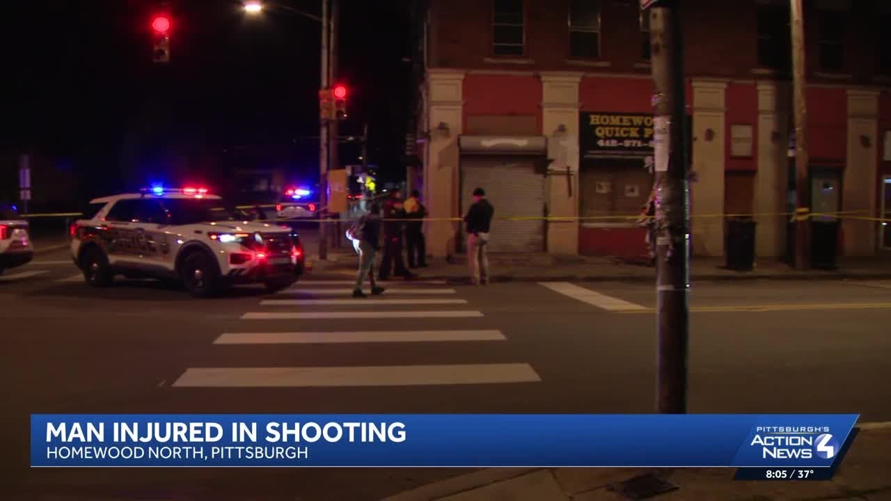 Man shot in Homewood North, police investigating - YouTube