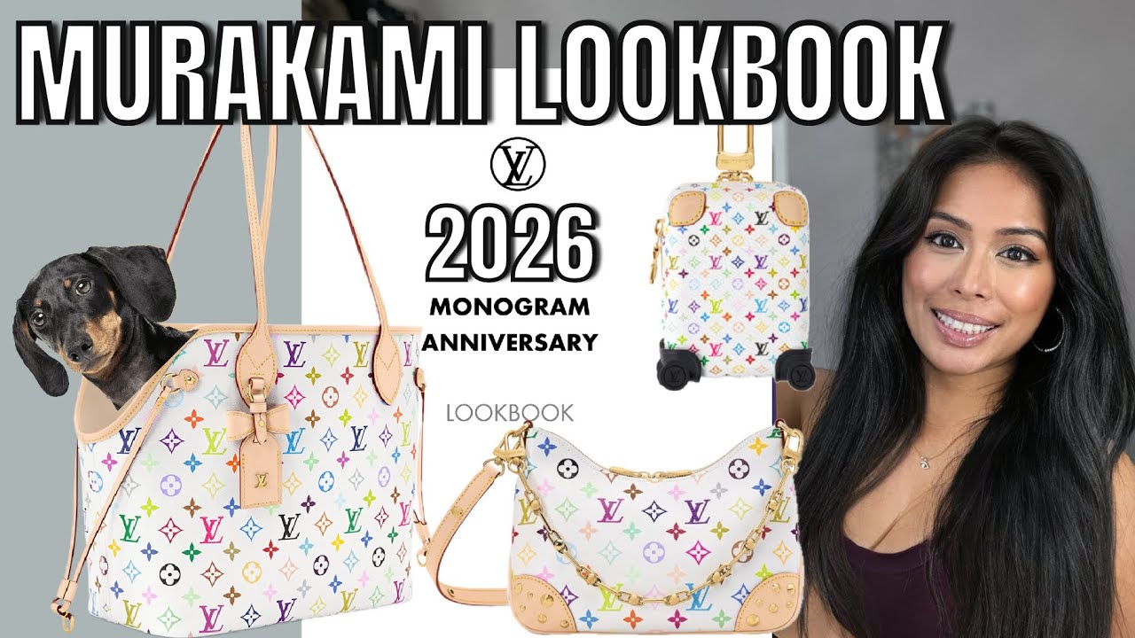 Новая коллекция Louis Vuitton x Murakami Multicolor! Полный лукбук: модели, цены, информация о пр...
