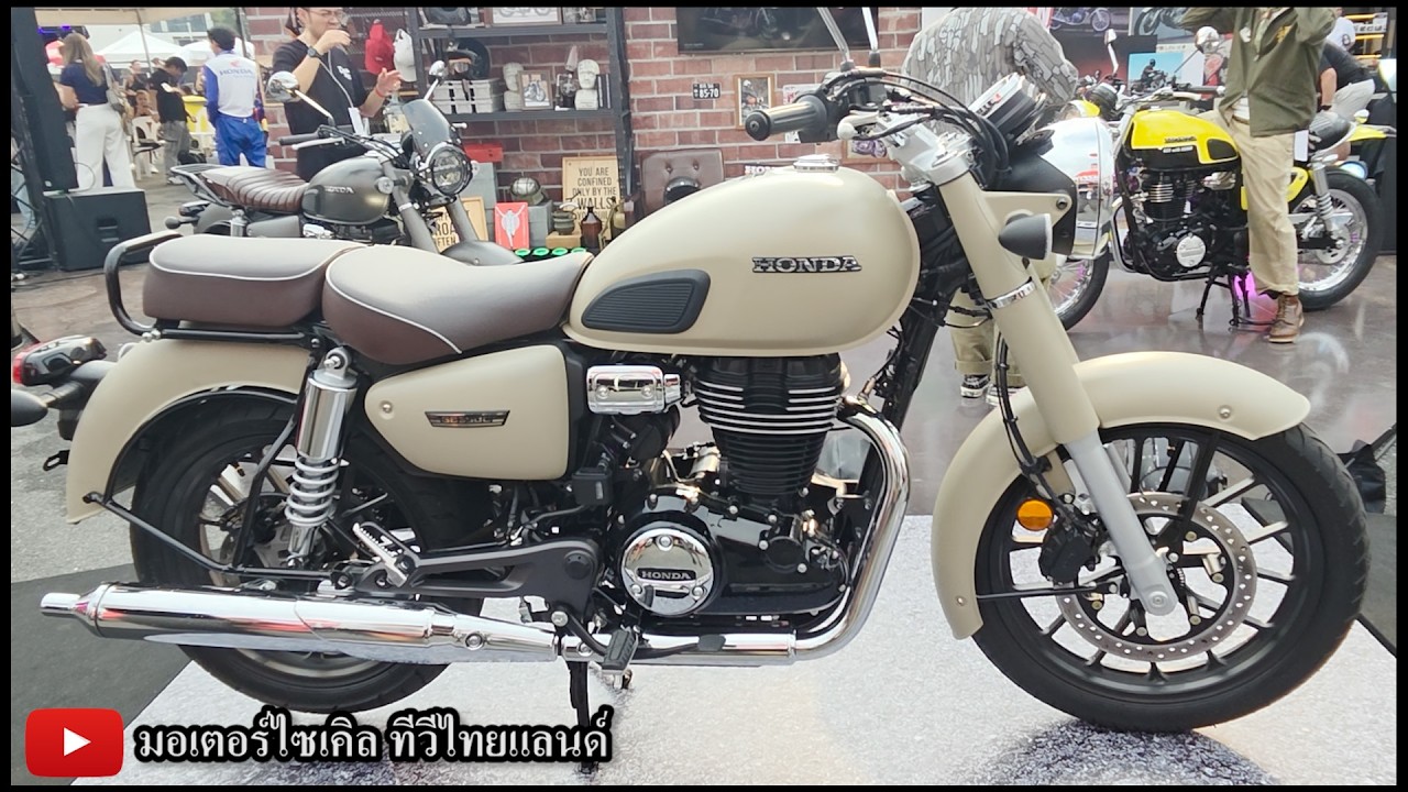 GB350 ถล่มซ้ำ ! GB350C เปิดถูกกว่า 5,600 ถล่ม RE Classic 350 Chrome