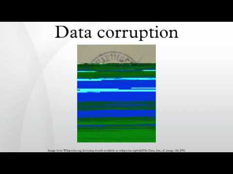 Data corruption