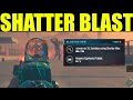 How to "destroy armor on 25 zombies using shatter blast ammo mod" MWZ | Blasted mission guide