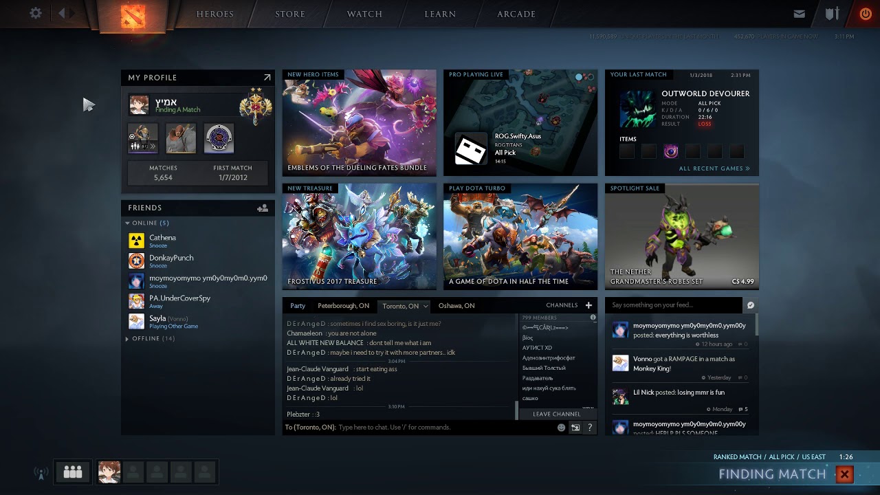 Explanation of the Trench