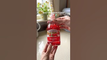 Strawberry Jelly Soap 🍓🧼 #diy #crafts