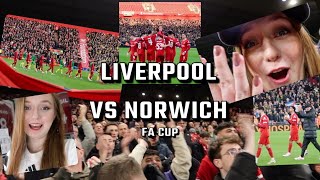 Liverpool vs Norwich City FA Cup Matchday - The Kop Shows Klopp Love After He Announces He's Leaving