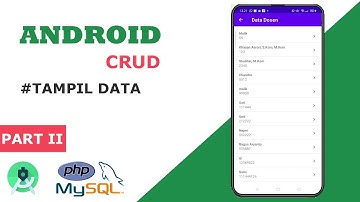 Membuat Aplikasi CRUD Android Studio Tampil Data Menggunakan Fast Android Networking