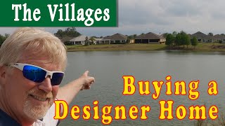 The Villages Florida, Buying a designer Home interview w/ people that just purchased. 55+ retirement