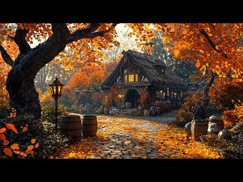 Autumn In The Medieval Village Relaxing Medieval Music For Deep Focus And Inner Calm