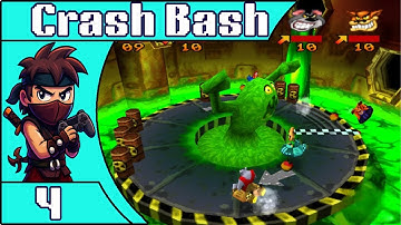 Crash Bash | 200% Full Gameplay Walkthrough (Pt.4) Toxic Dash