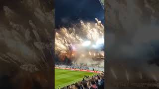 sk sturm graz fans _ ultras football fans fireworks  austria bundesliga