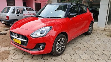 All New Swift Red with black delivery full option ❤️