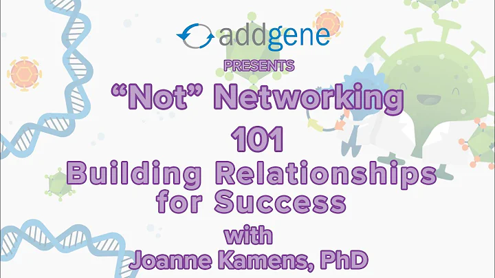 "Not" Networking 101 - Building Relationships for Success (with Joanne Kamens)