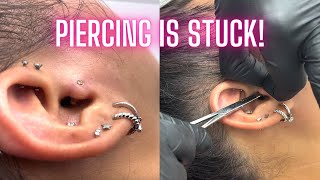 Jonys Vlog 010: Removing Swollen Tragus Piercing