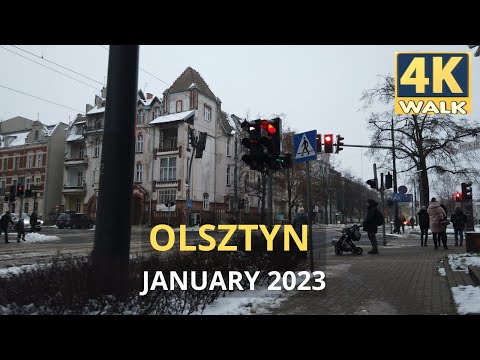 Explore Olsztyn, Poland Like Never Before! | 4K Walking Tour