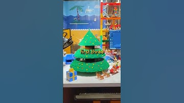 Year-Long LEGO Christmas Tree Build #lego #legos #legoaddict #afol #legomoc #toys #christmastree