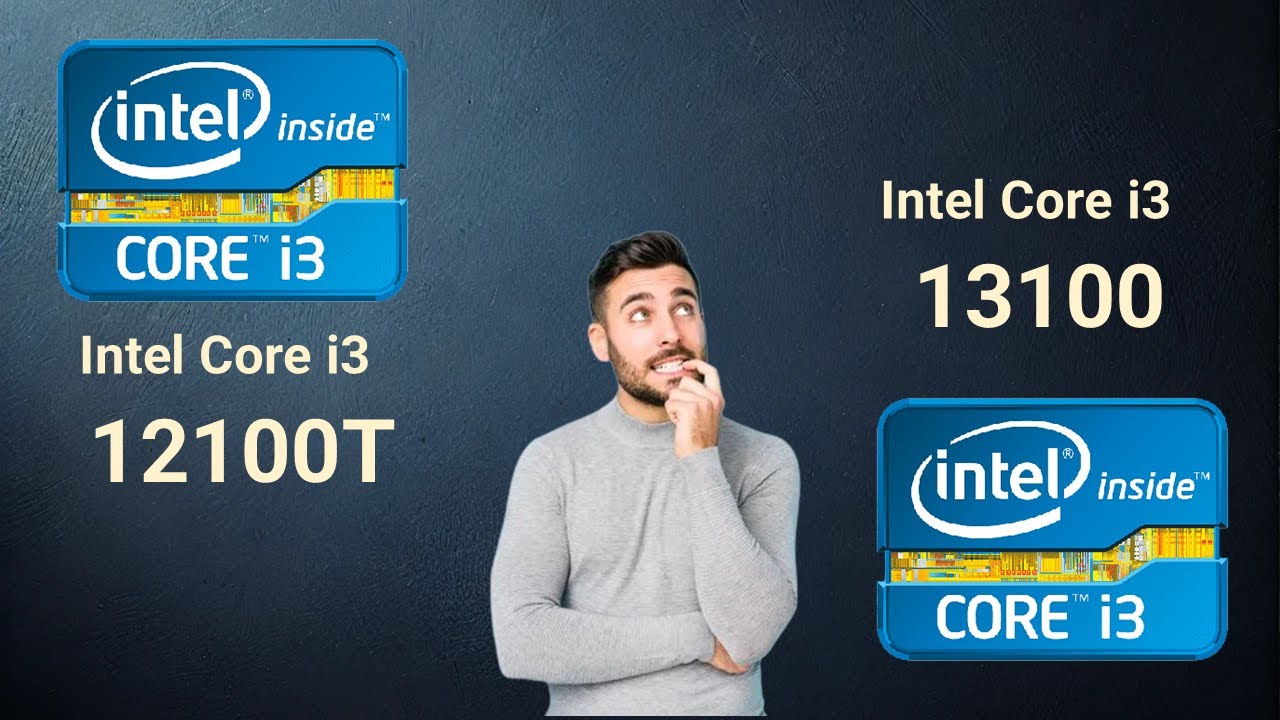 Intel Core i3 12100T VS Intel Core i3 13100 - YouTube