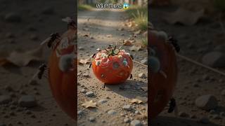 🌱 Dekho Tomato Seed ka Amazing Growth 😍 | AI Nature Timelapse #shorts #tomato