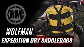 Wolfman Luggage | Expedition Dry Saddlebags