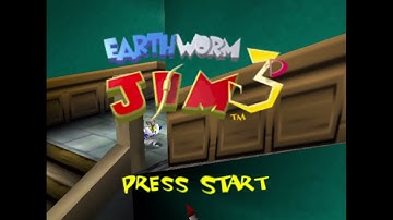 Earthworm Jim 3D Intro (1999) HD - Nintendo 64