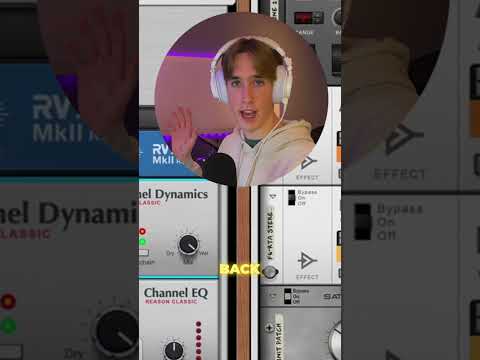 Reverb QuickTip in Reason #shorts