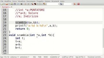 Funzioni e passaggio di parametri per valore o riferimento in c [ITA]