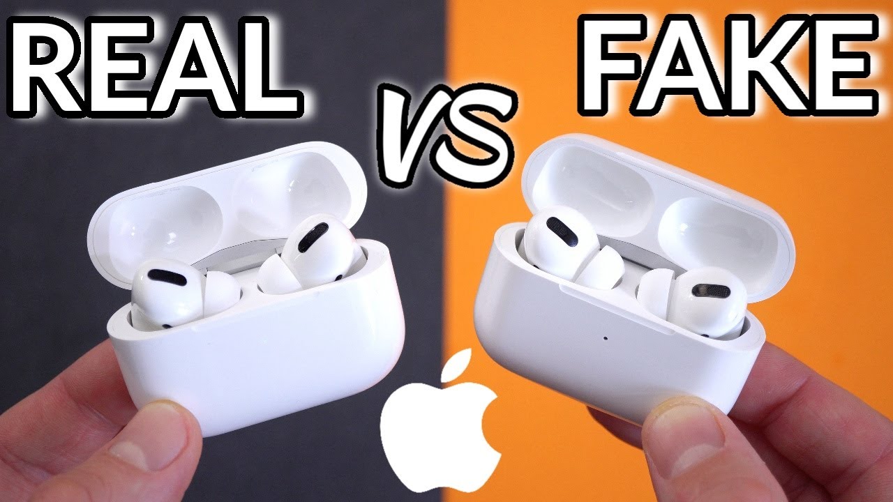 FAKE VS Apple AirPods Pro Beware! Real ANC, Perfect Clone! - YouTube