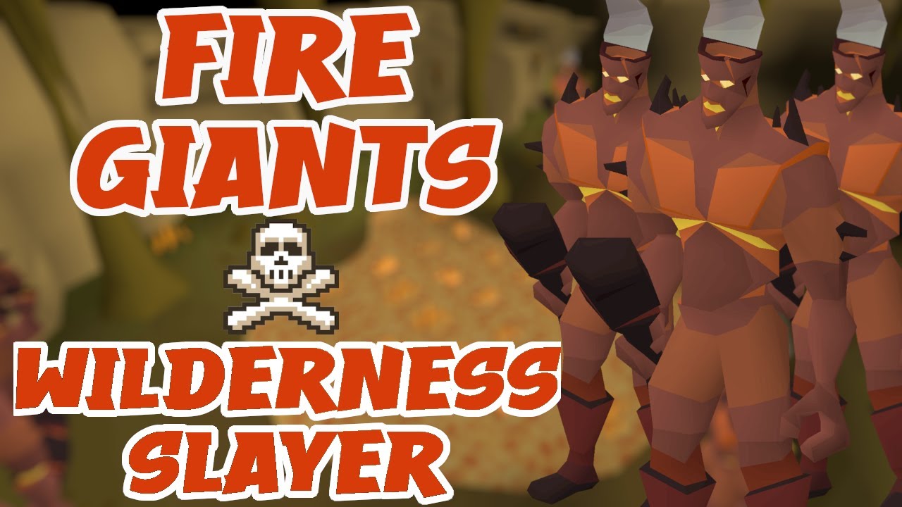 OSRS - Wilderness Slayer | Fire Giants | Fast Guide - YouTube