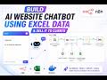 Build AI Automation Website Chatbot Using Excel Data & Sell It to Clients (N8N Course) #aivideo #ai