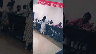 workshop@ #nursing champ # hands-on practice #nurse vlog# nurse create #nurses education #nurse