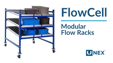 FlowCell Modular Flow Racks from UNEX Manufacturing