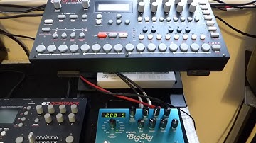 Elektron Analog Four & Strymon Big Sky