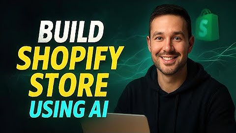 How to Build a Shopify Store in 5 Minutes (Using AI)