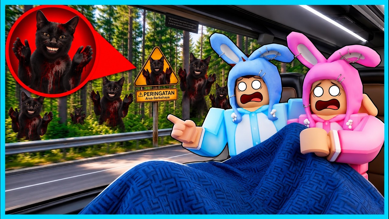 MIPAN & ZUZUZU Lihat Penampakan Anomali Kucing Tepuk Tangan Di Jalan! ROBLOX