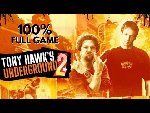 TONY HAWK'S UNDERGROUND 2 | 100% Full Game Walkthrough Sick Difficulty | PC Gameplay