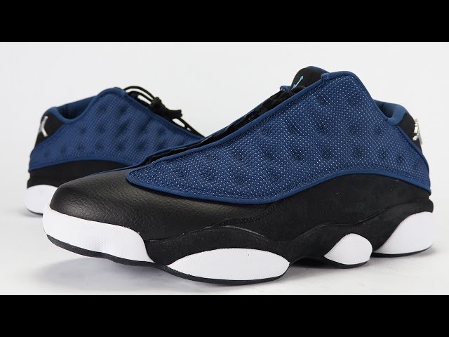 Air Jordan 13 Retro Low 'Black & Brave Blue'. Nike SNKRS