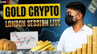 16 JUN | LONDON Session Live | Forex , XAUUSD & Crypto | Day Trading