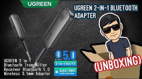 UNBOXING | UGREEN 2-in-1 Bluetooth Transmitter Receiver Bluetooth 5.0 Wireless 3.5mm Adapter
