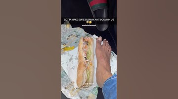 SUBWAY FOOT LONG TEST!!🤔 #subway #sandwich #snack