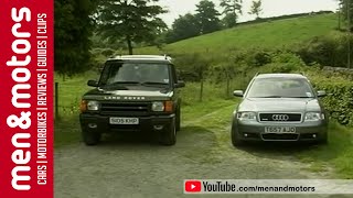1999 Land Rover Discovery vs Audi A6 Quattro V8 Review - WIth Richard Hammond