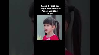 Asmara Gen Z.Aqilla Kecil disandingkan dengan 3 pilar Asmara genz🤣 #asmaragenz #shortvideo #shorts