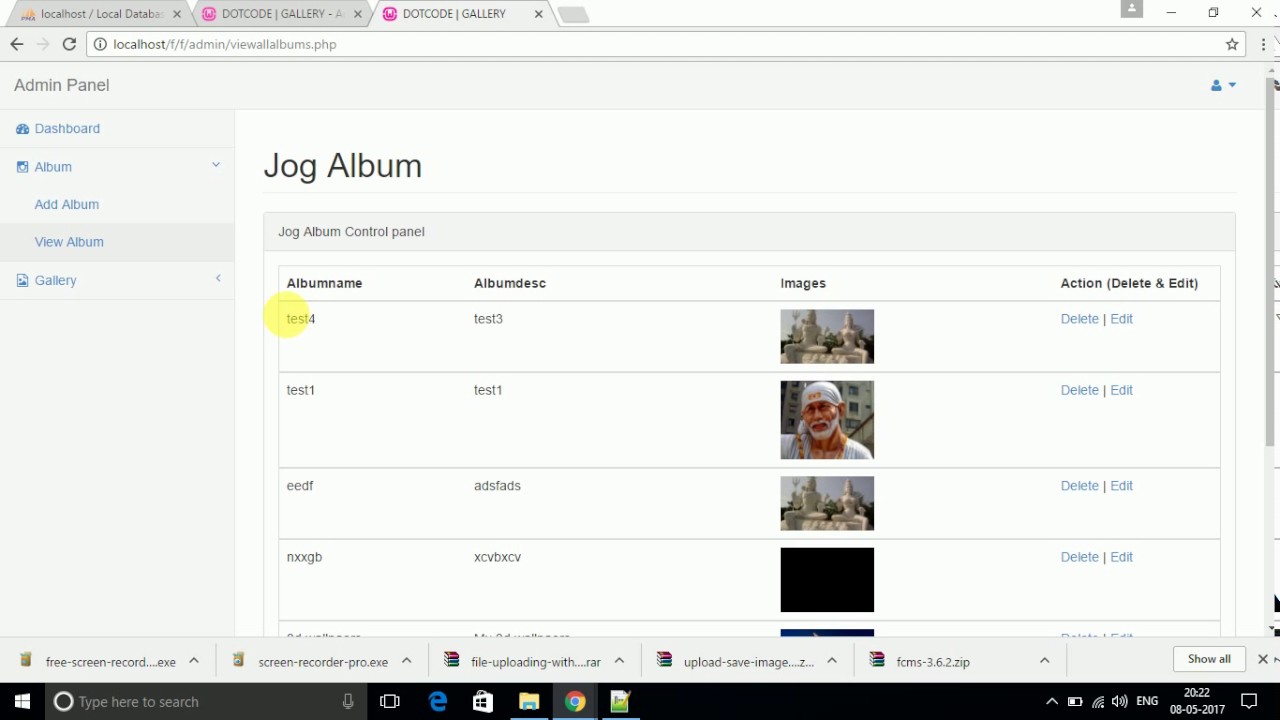 PHP Photo Gallery With Source Code - YouTube