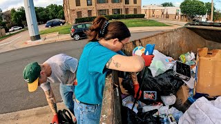 Summertime Dumpster Diving at Apartments!