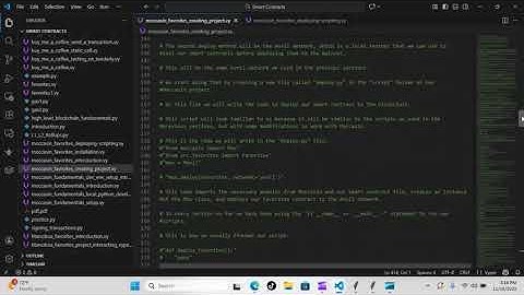 Python Papi / Smart Contracts - Moccasin Favorites - Day 9