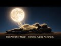 The Power of Sleep — How Rest Reverses Aging and Restores the Body