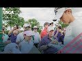 2024 us womens open nelly korda meets her biggest fan at lancaster country club